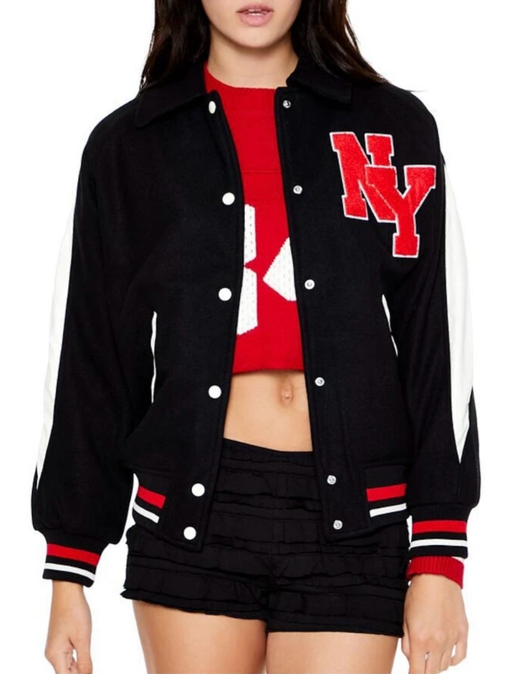 NY  varsity bomber jacket